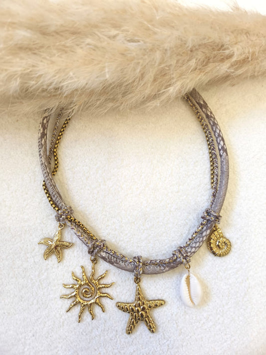 Collier à breloques Lyra
