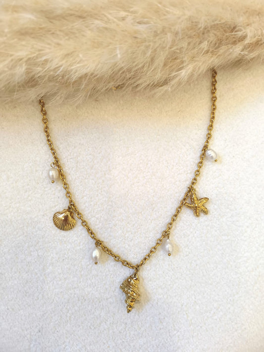 Collier à breloques Ondine