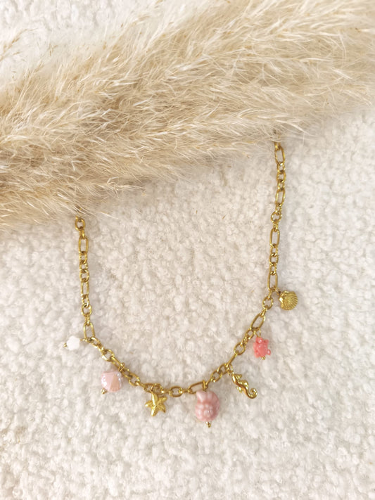 Collier à breloques Sucre