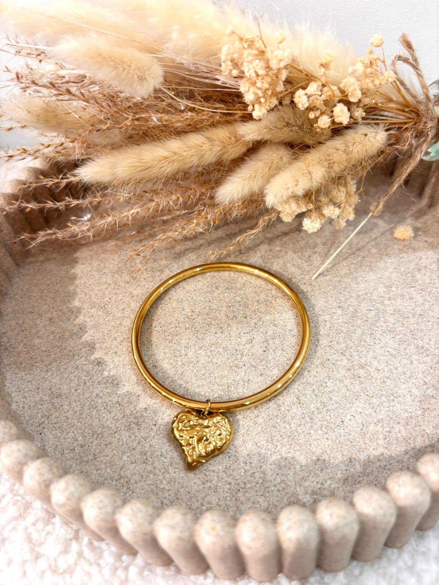 Jonc en acier inoxydable Amor