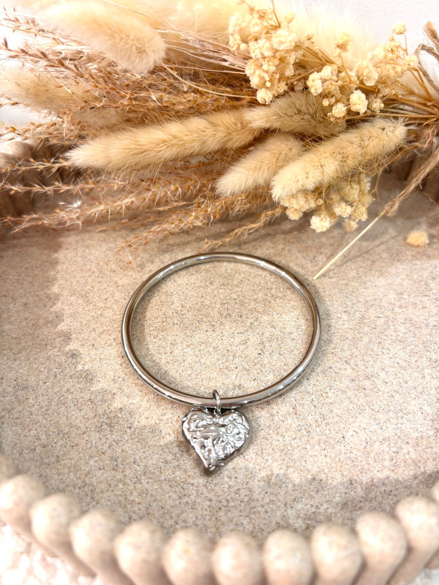 Jonc en acier inoxydable Amor