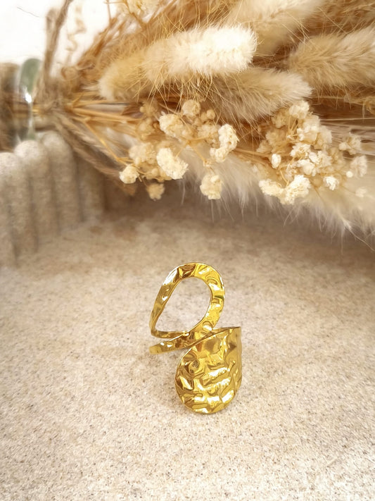 Bague en acier inoxydable Celestia