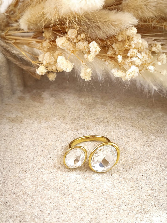 Bague en acier inoxydable Solaria