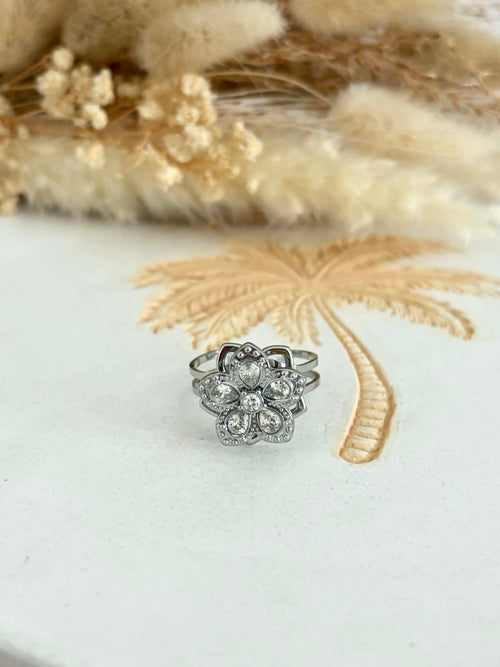 Bague anti-stress Lioraya en acier inoxydable
