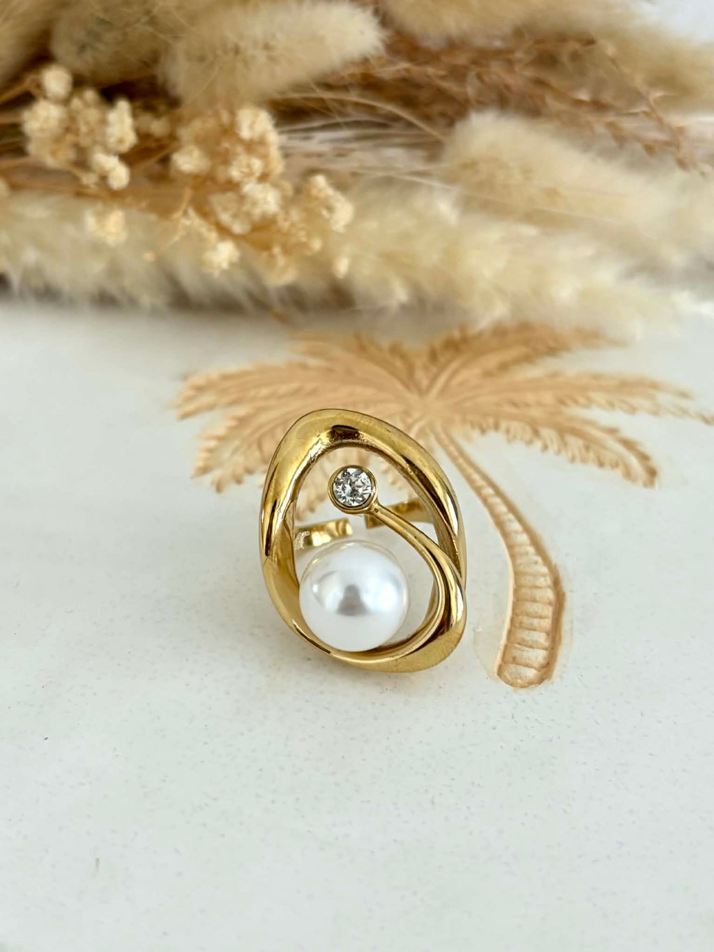 Bague Elyssia en acier inoxydable