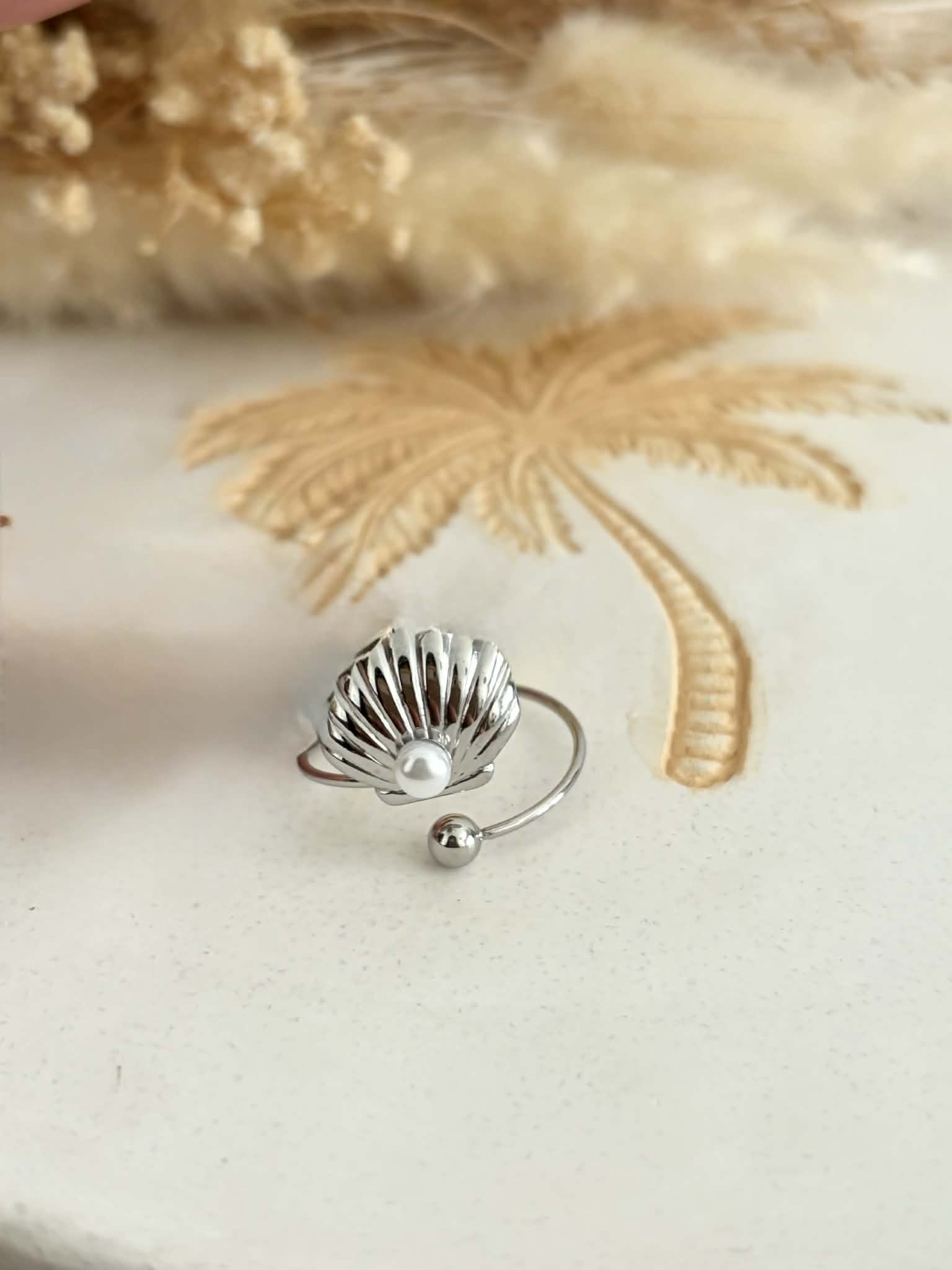 Bague Syléria en acier inoxydable