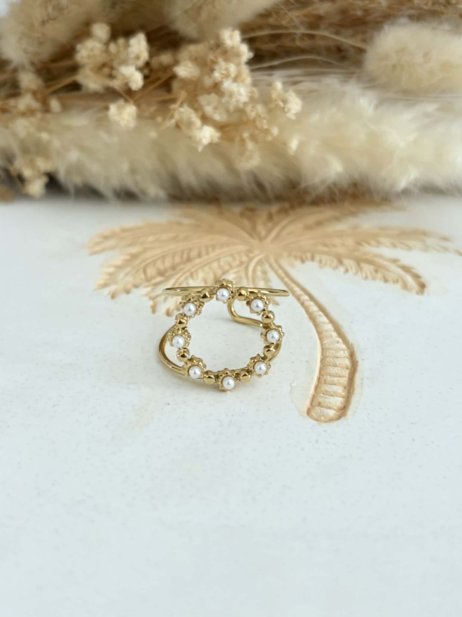 Bague Nyssia en acier inoxydable