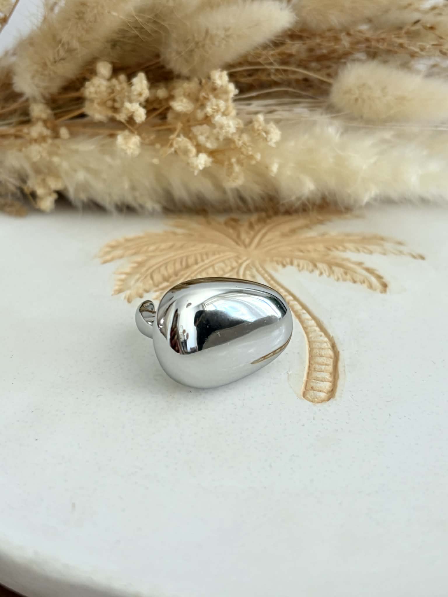 Bague Sérélya en acier inoxydable