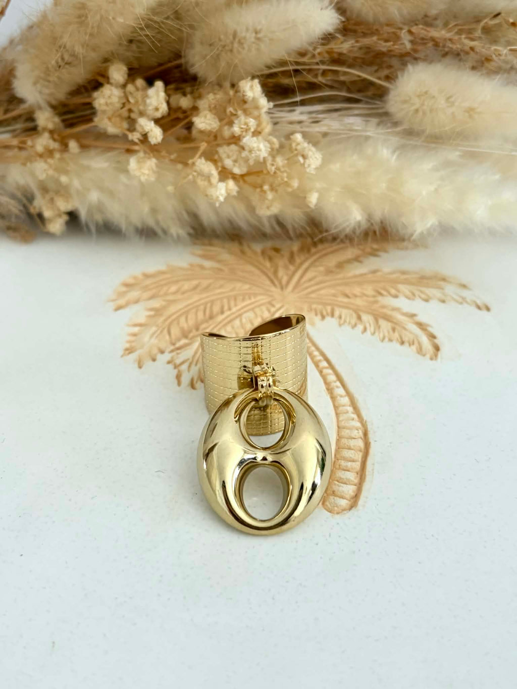 Bague Naélyra en acier inoxydable
