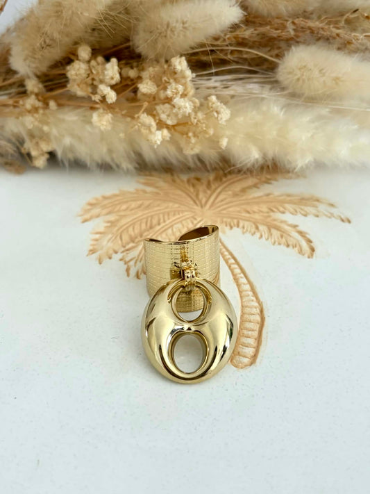 Bague Naélyra en acier inoxydable