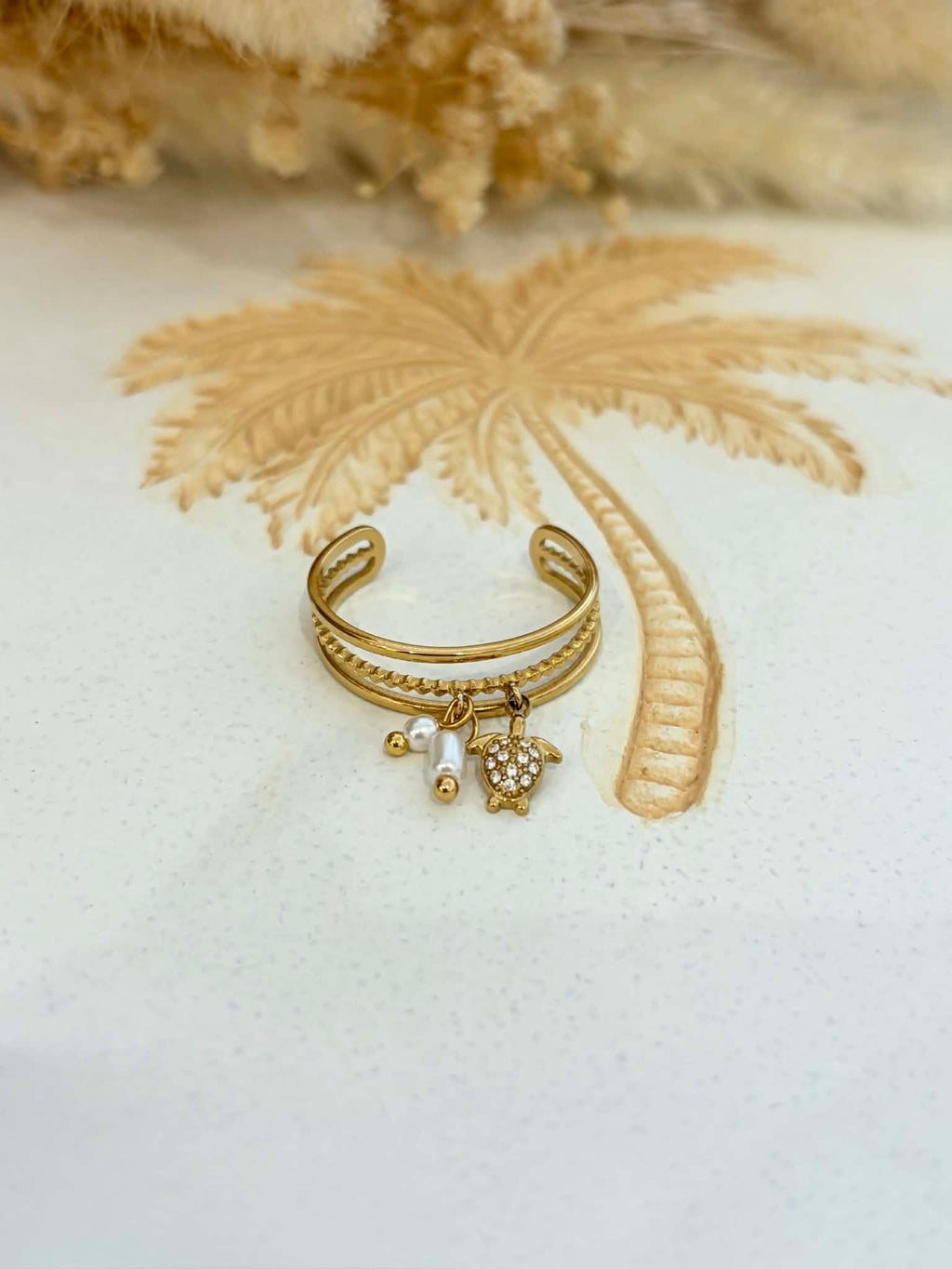 Bague Nyélia en acier inoxydable