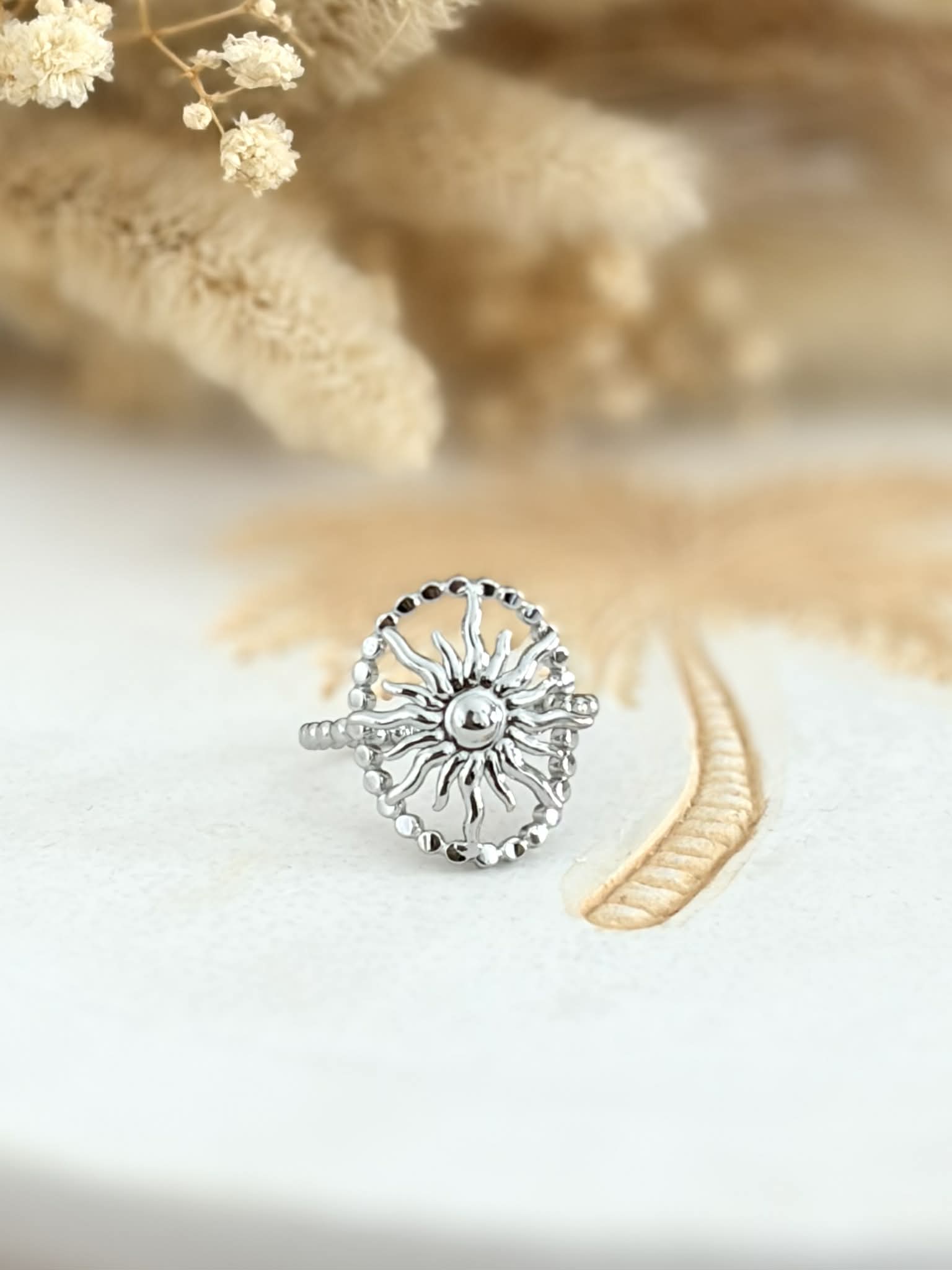 Bague Eloryne en acier inoxydable