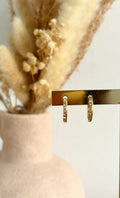Boucles d’oreilles Nyélia en acier inoxydable