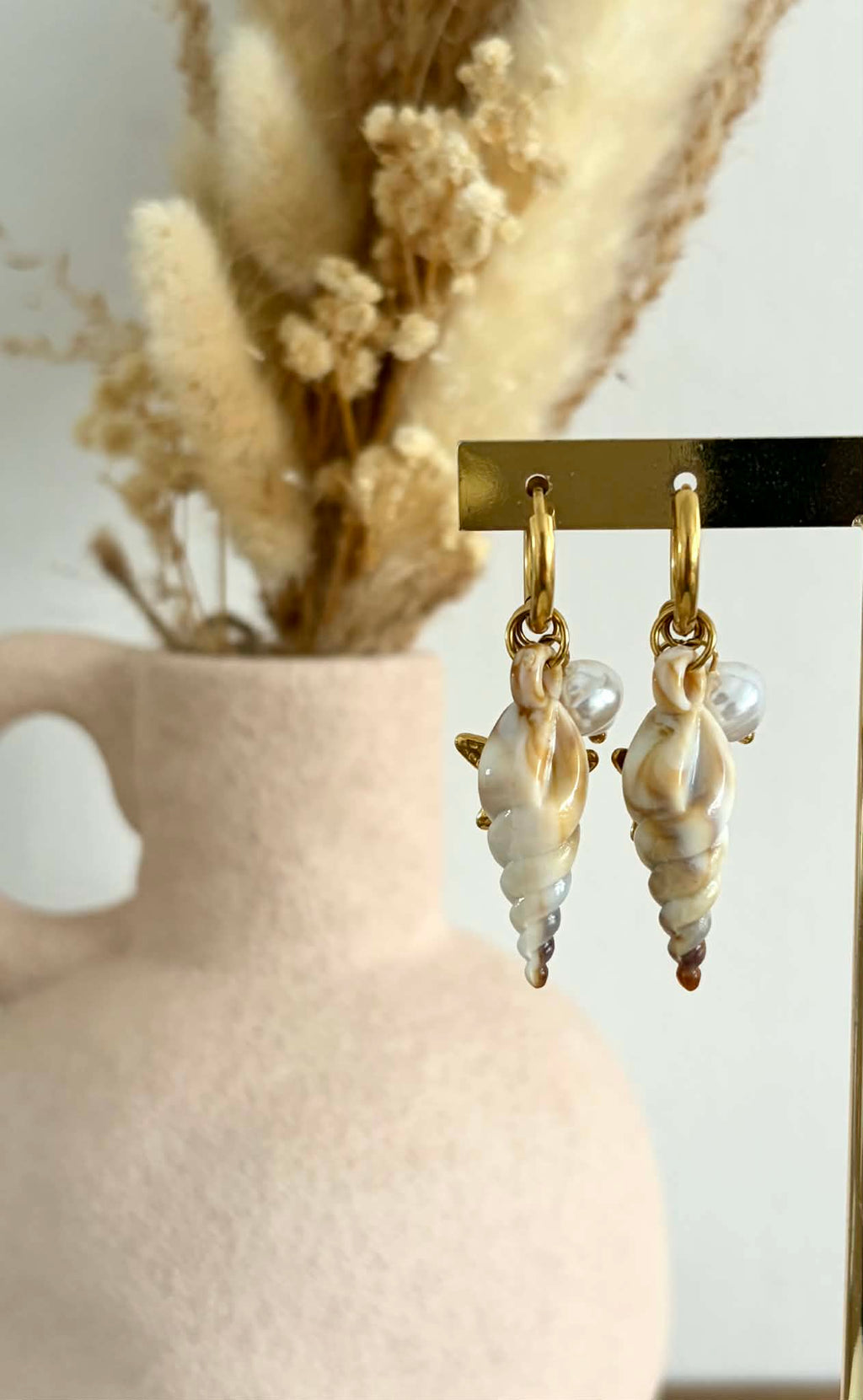 Boucles d’oreilles Liorina en acier inoxydable