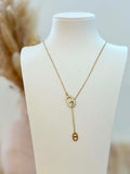 Collier Y Norélya en acier inoxydable