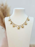 Collier à breloques Zélyra en acier inoxydable