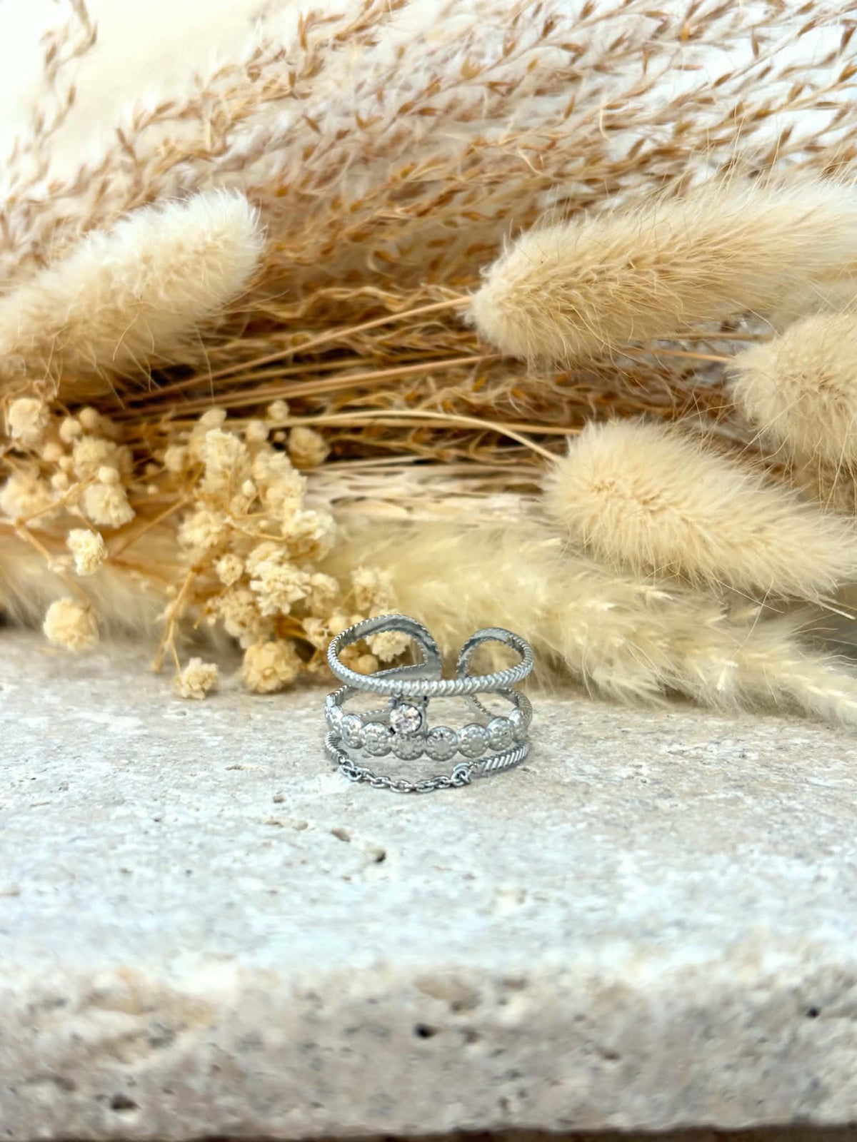 Bague Naïra en acier inoxydable