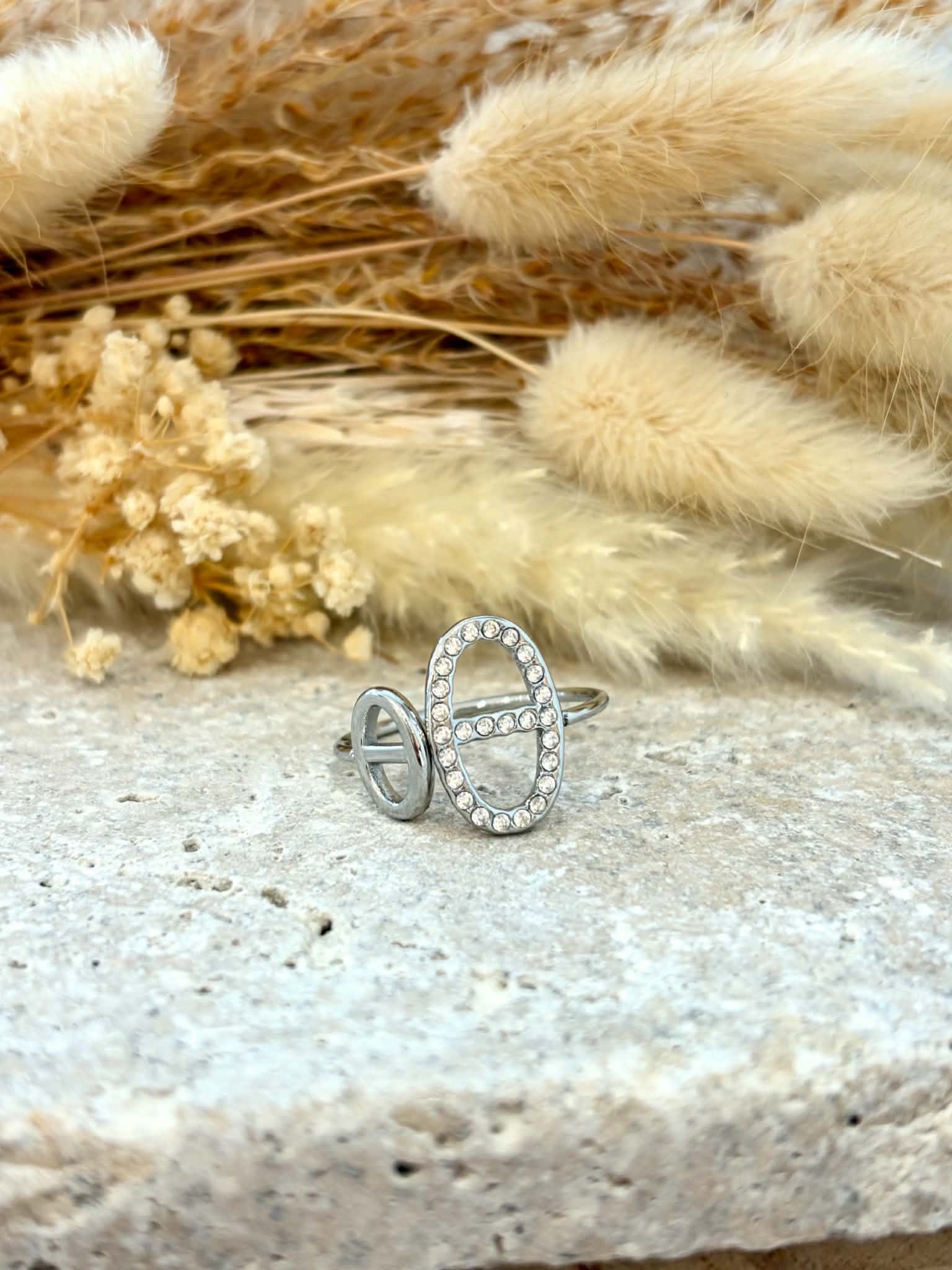 Bague Zélina en acier inoxydable