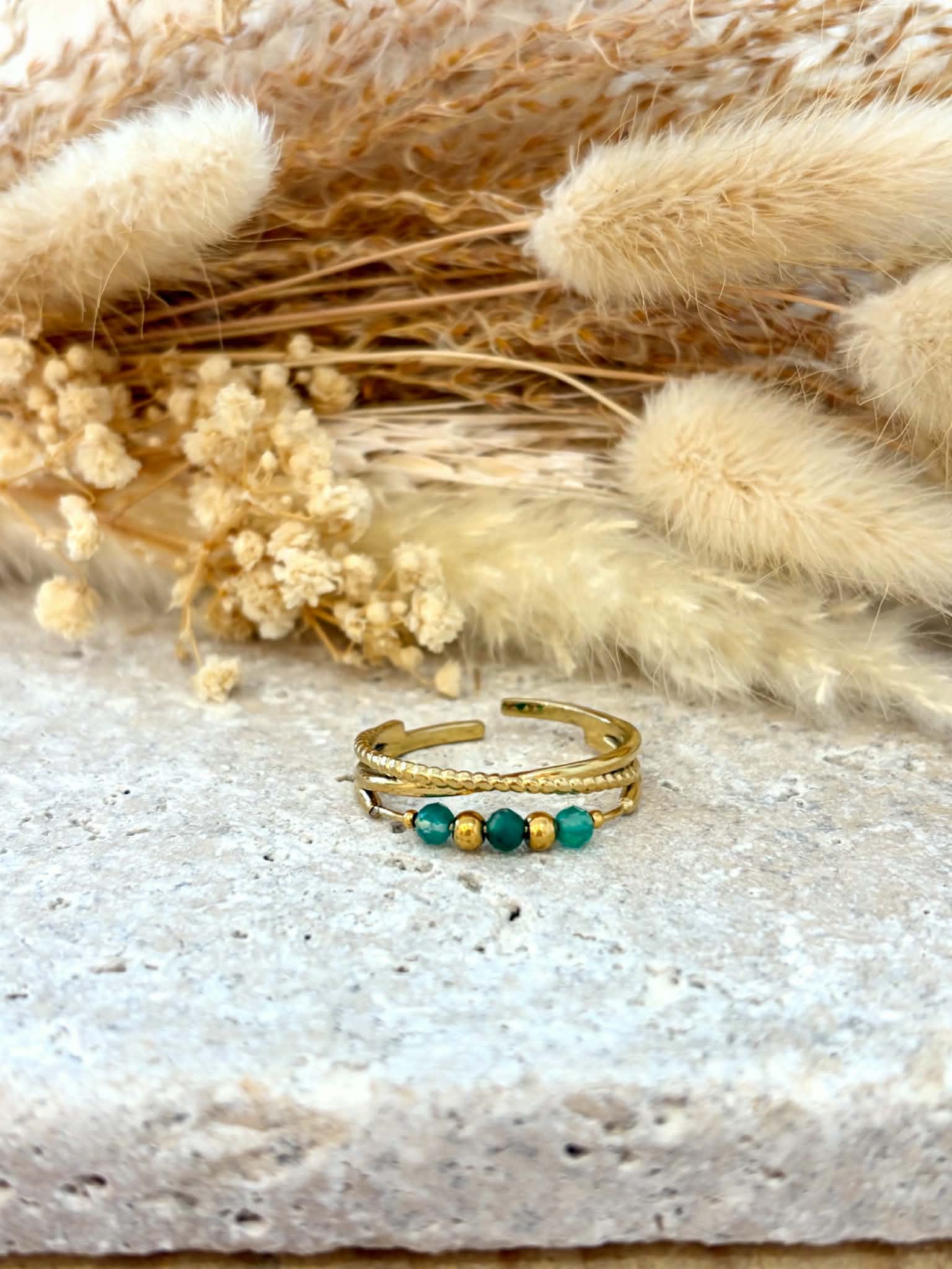 Bague Anaïka en acier inoxydable