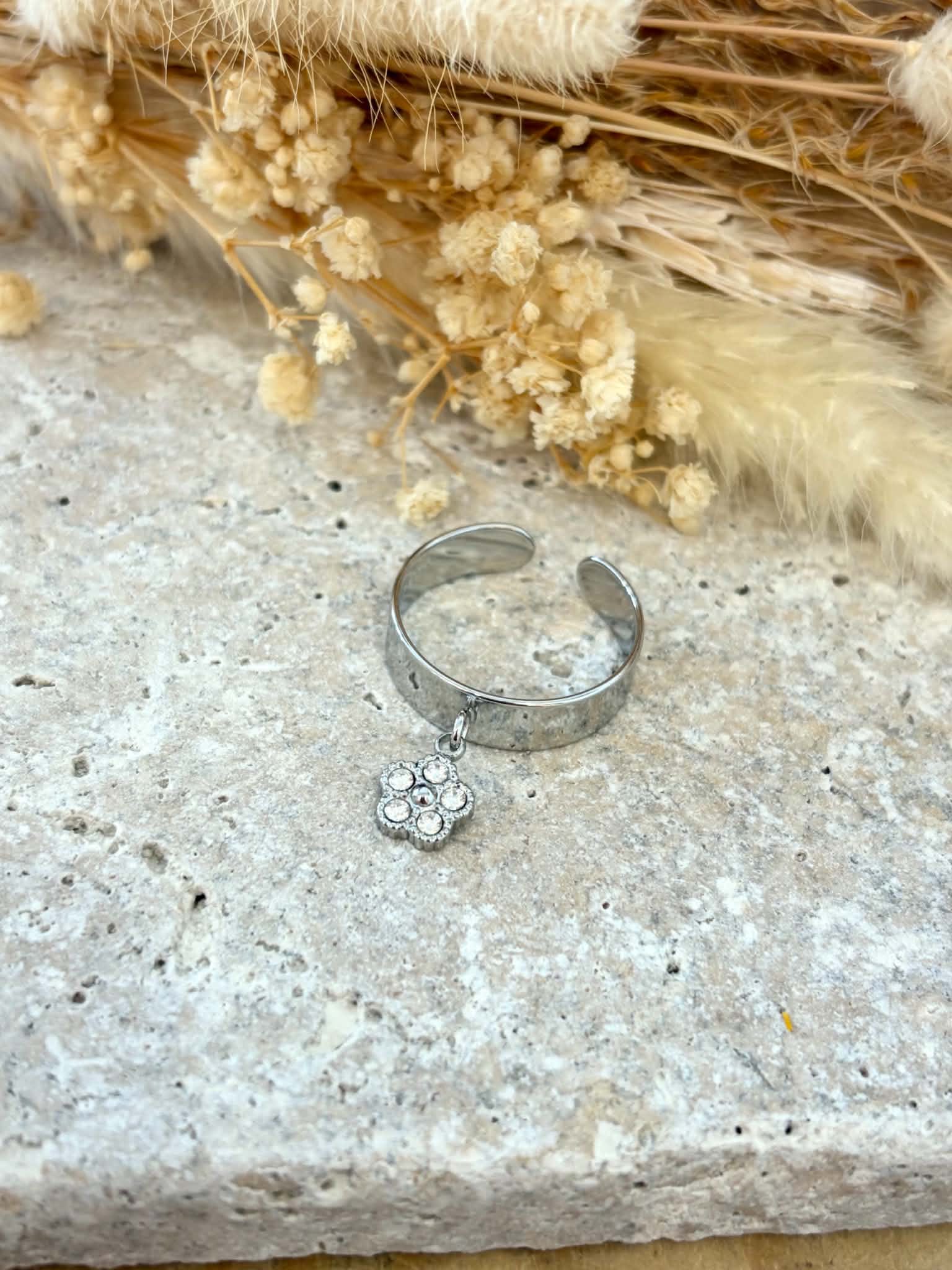 Bague Léliane en acier inoxydable