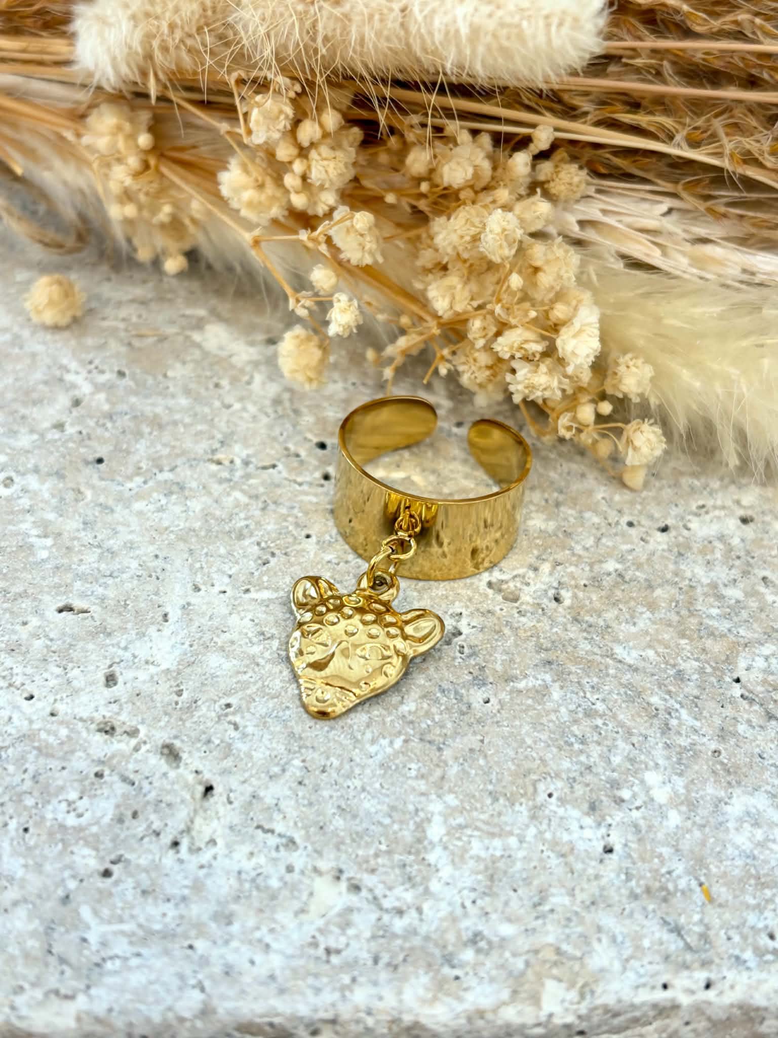Bague Cassiopée en acier inoxydable