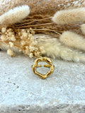 Bague Floriane en acier inoxydable