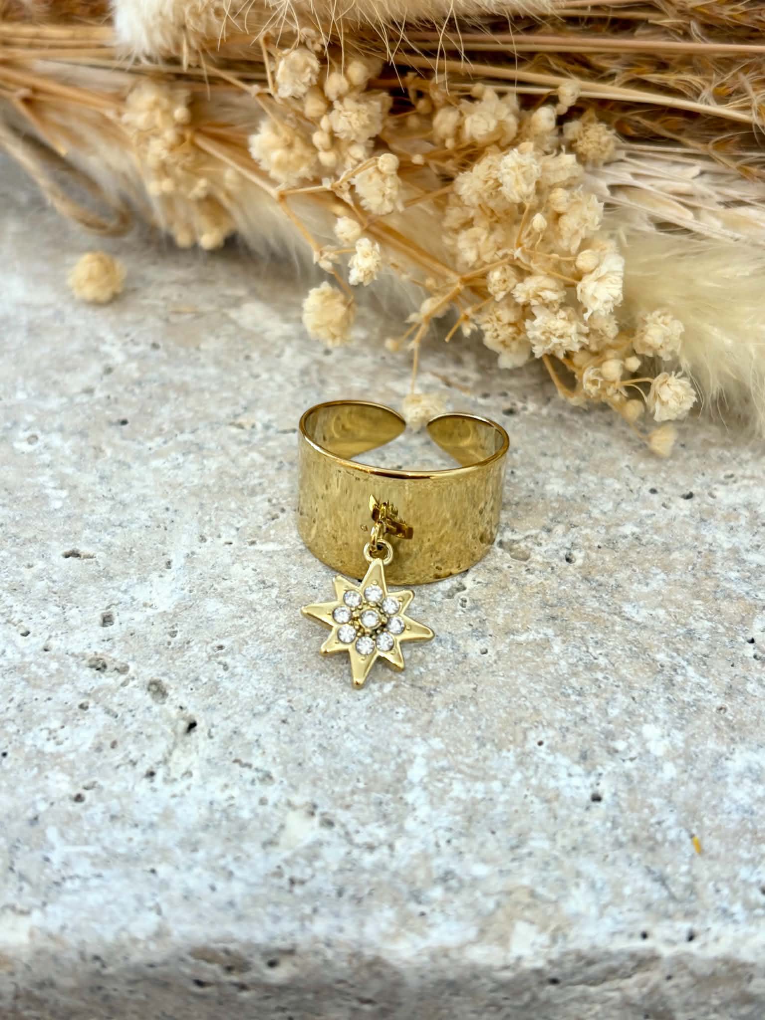 Bague Iléana en acier inoxydable