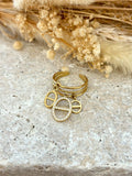 Bague Oriana en acier inoxydable