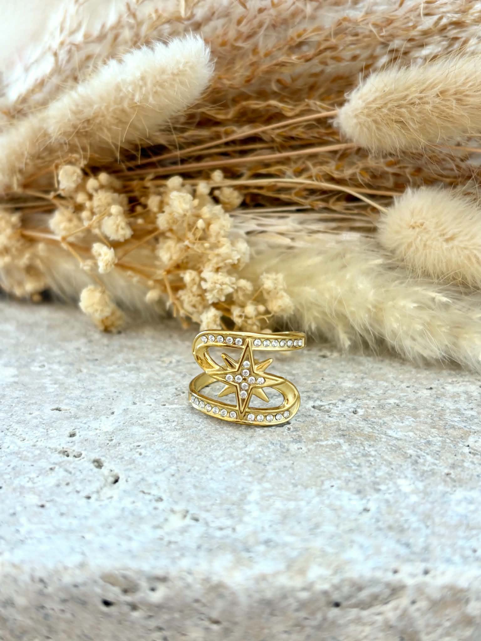 Bague Élinor en acier inoxydable