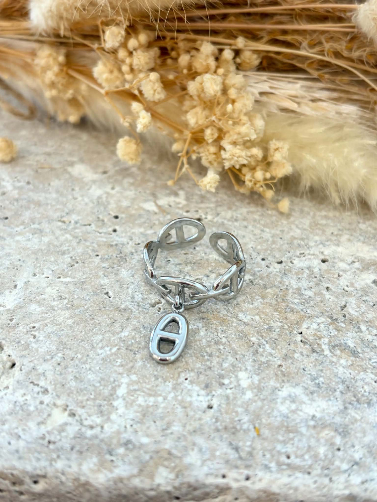 Bague Lévana en acier inoxydable