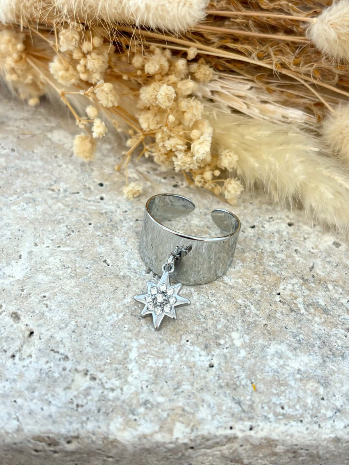 Bague Iléana en acier inoxydable