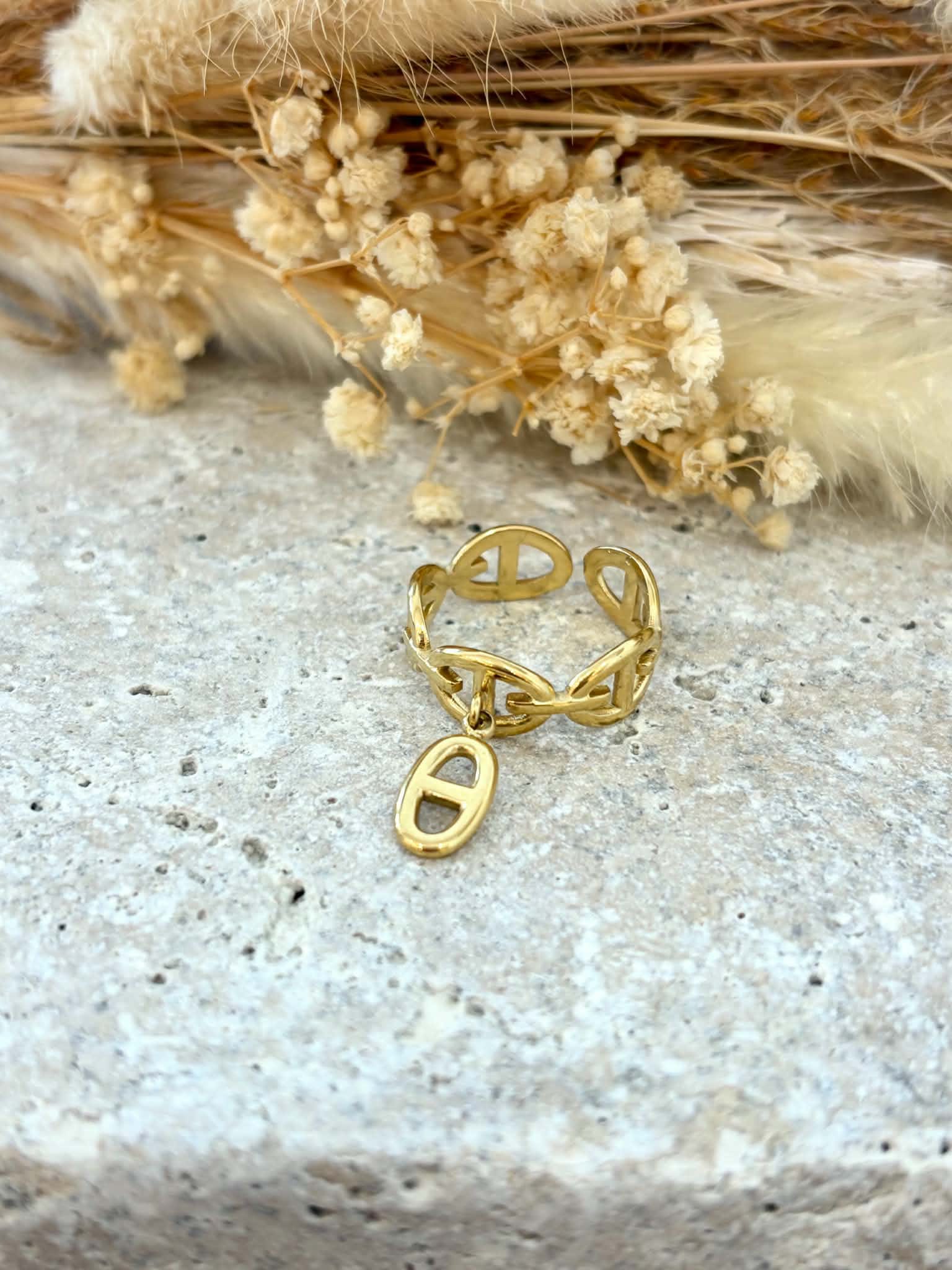 Bague Lévana en acier inoxydable