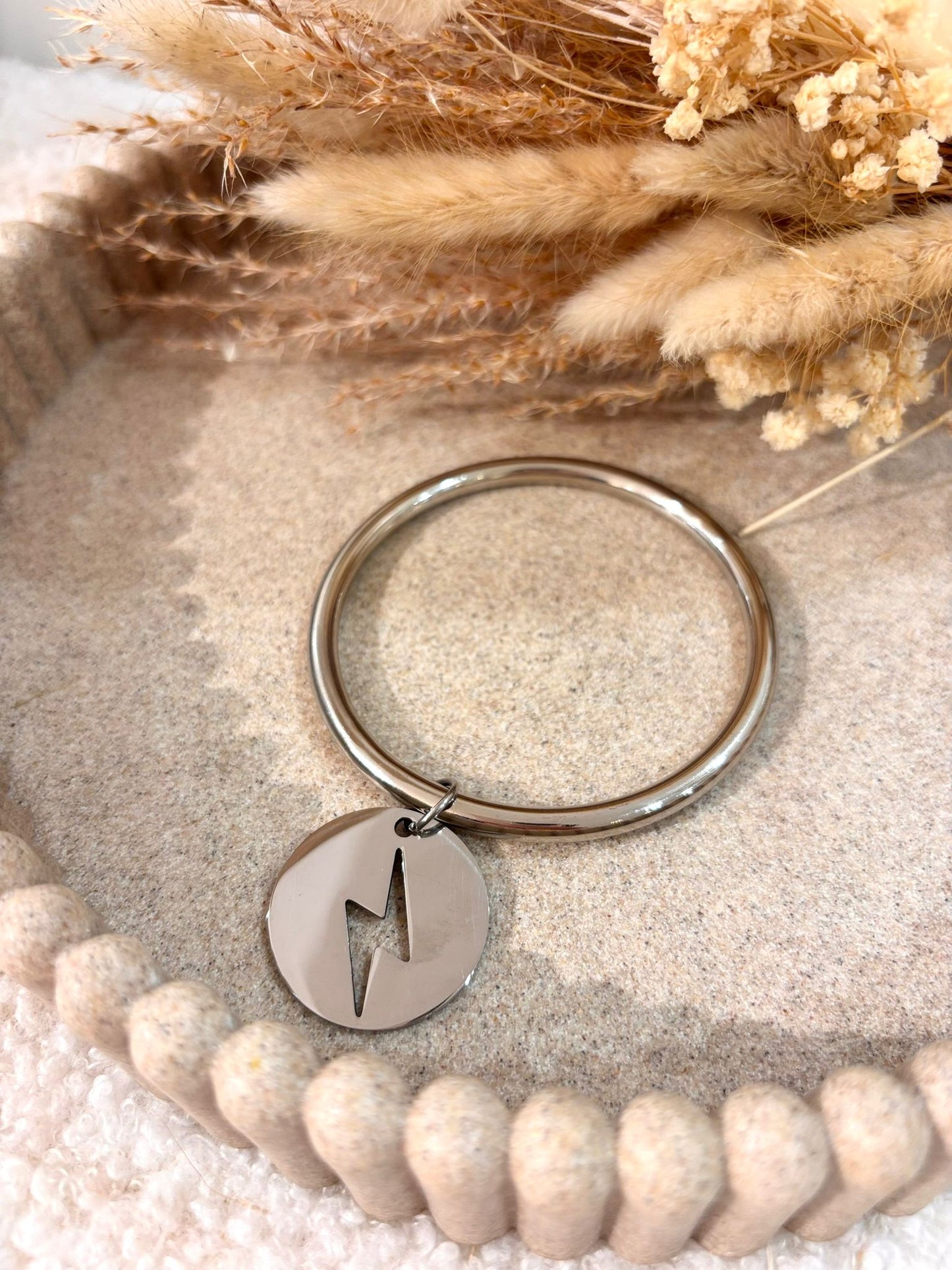 Jonc Salomé en acier inoxydable