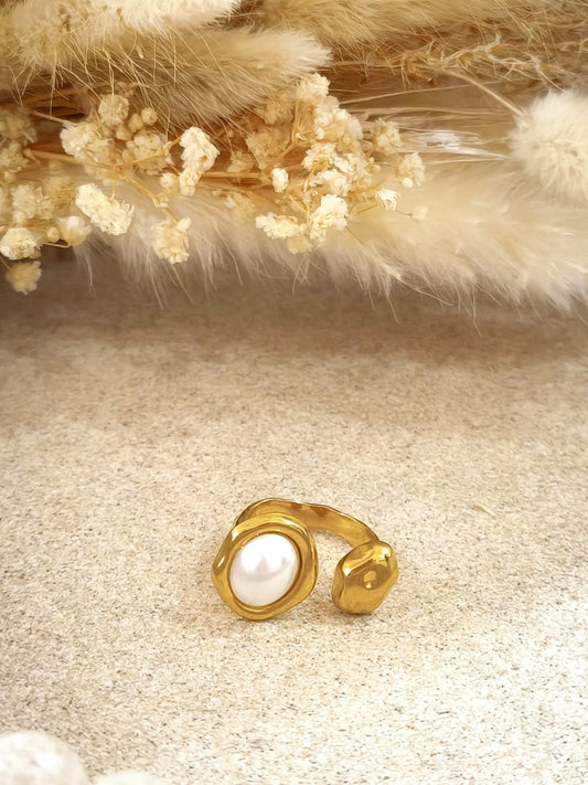 Bague Almudena en acier inoxydable