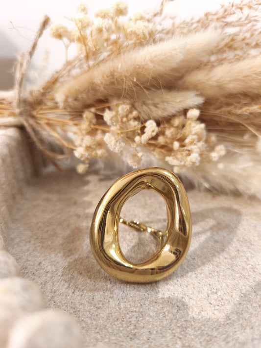 Bague best seller Carenza en acier inoxydable