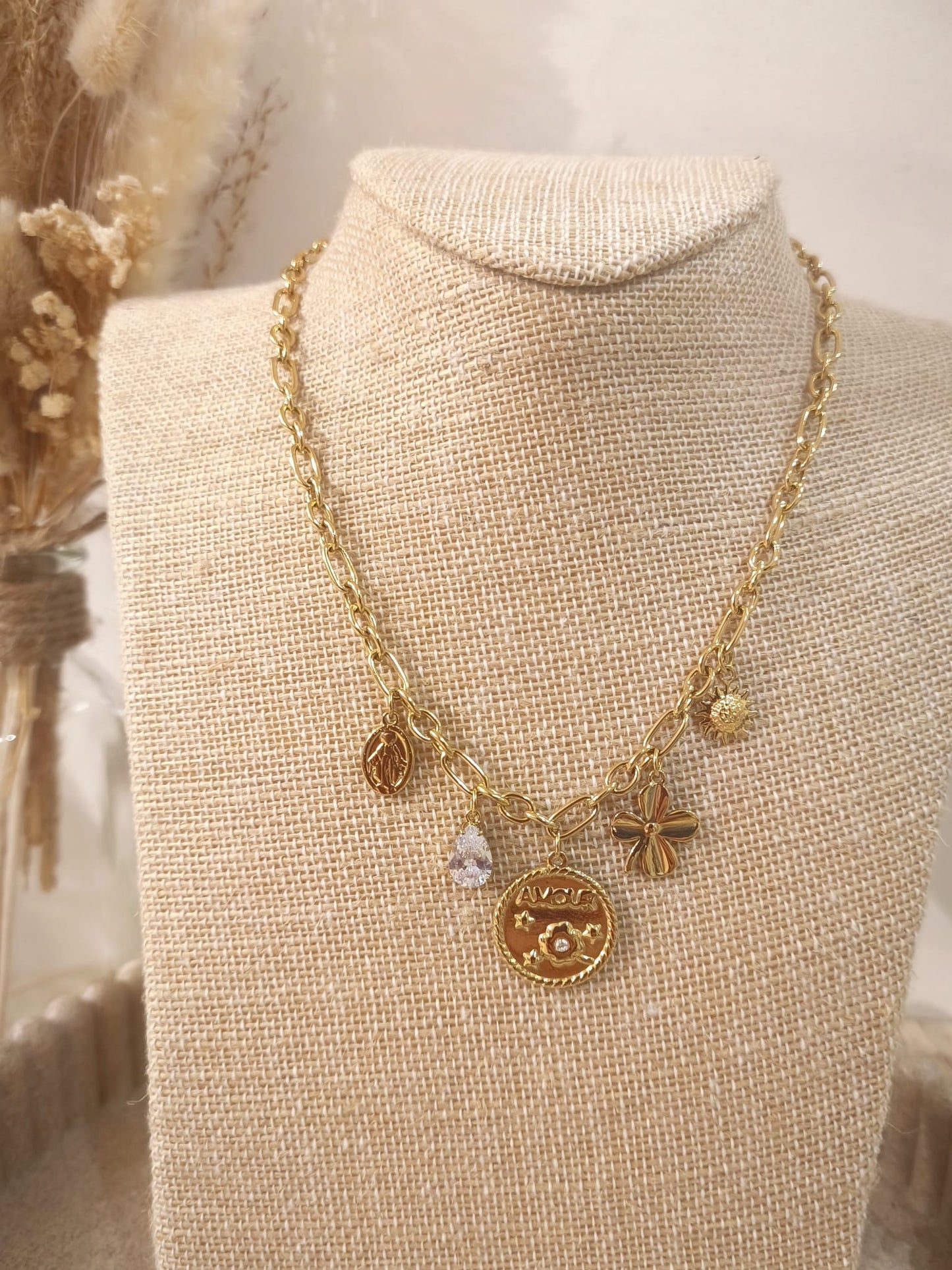 Collier Mathis en acier inoxydable