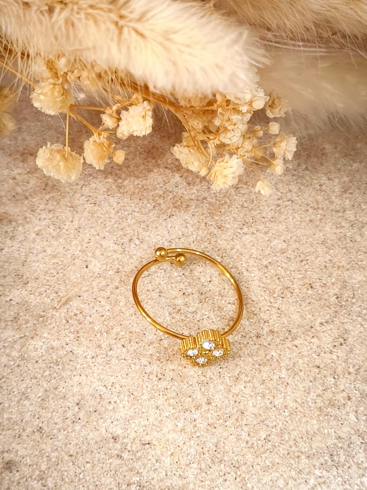 Bague Zara en acier inoxydable