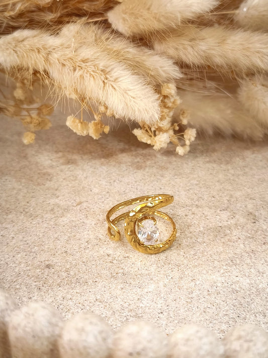 Bague Louisa en acier inoxydable