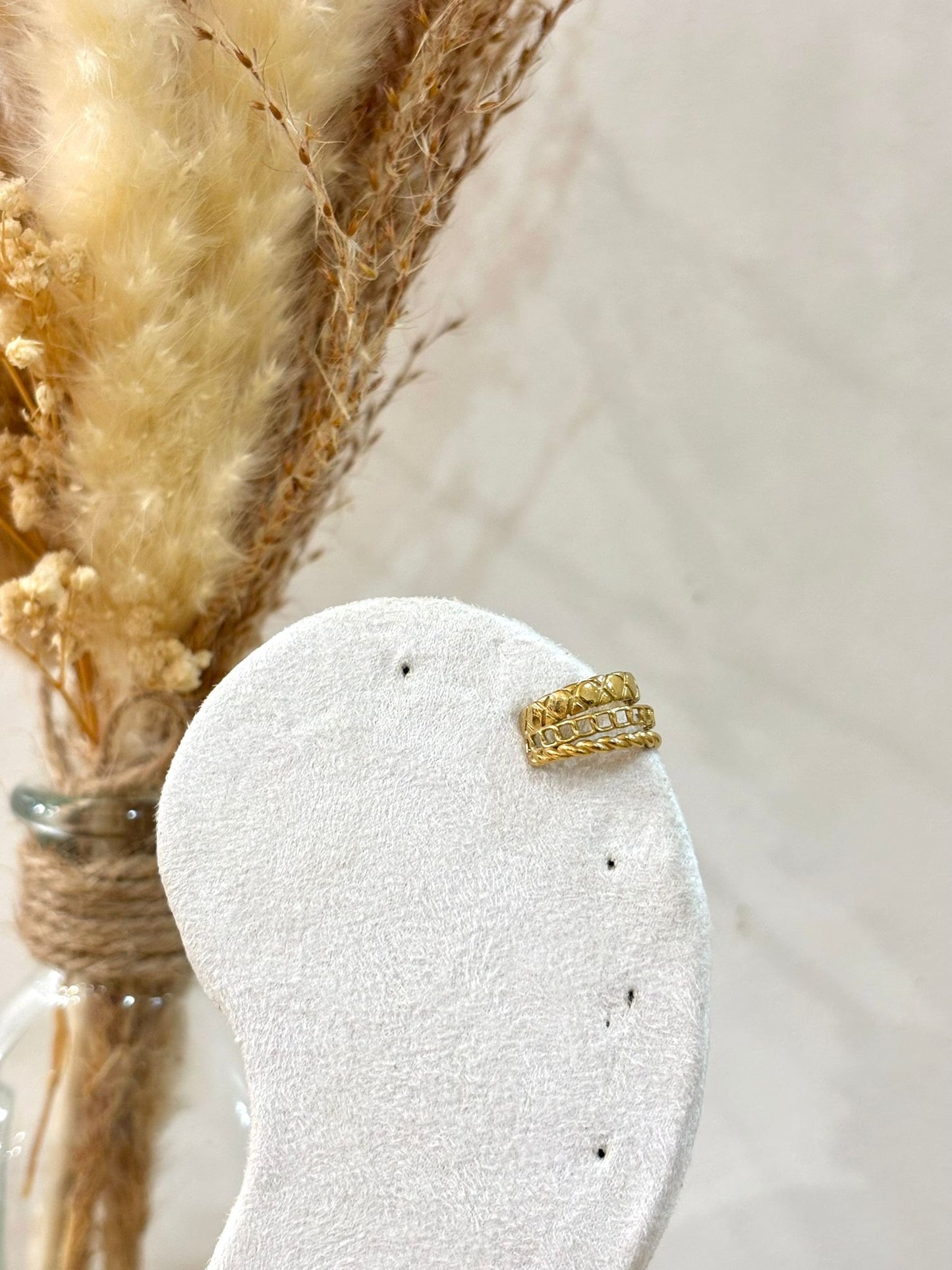 Bijou d'oreille Naelys en acier inoxydable