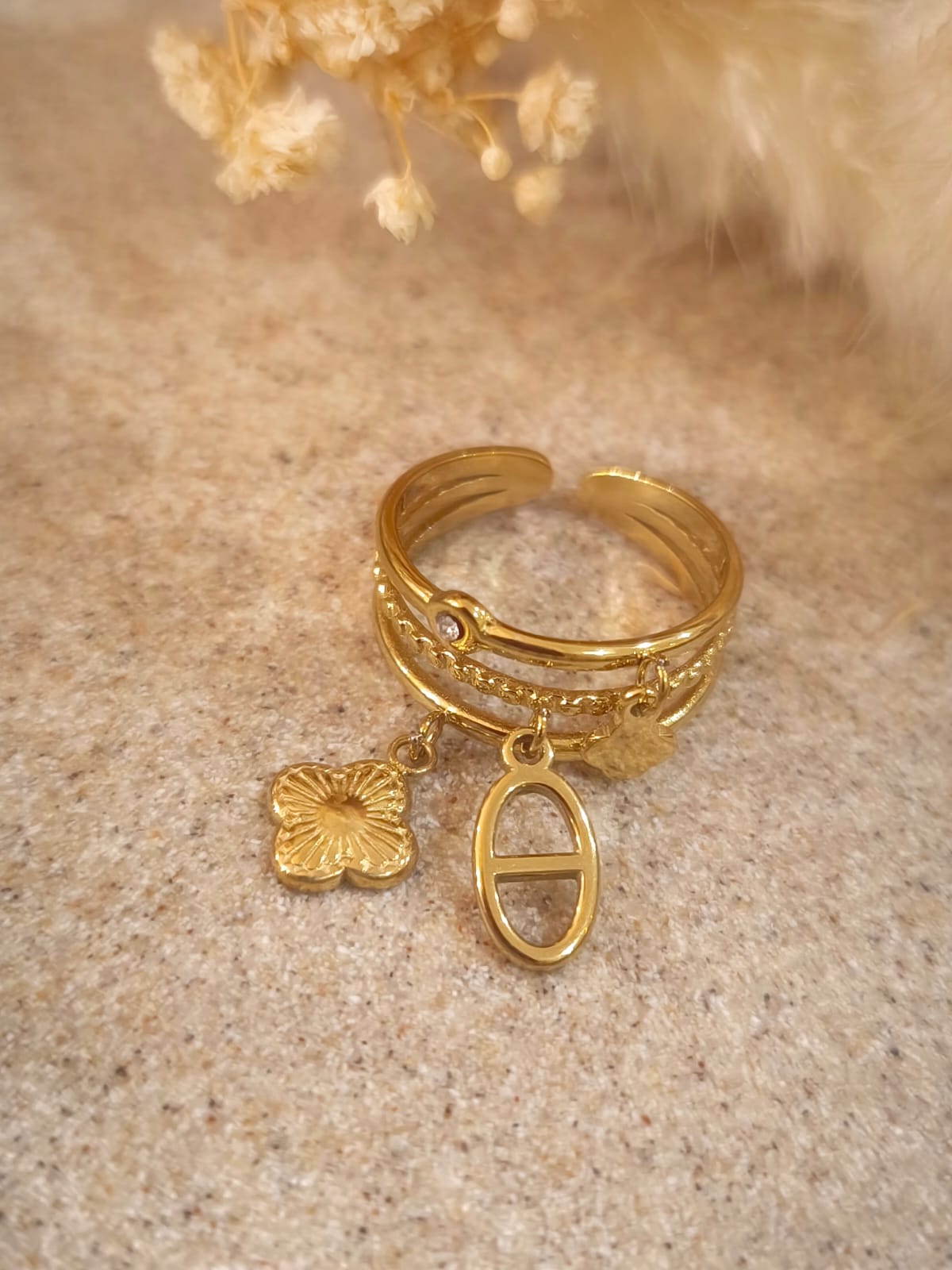 Bague Maeve en acier inoxydable