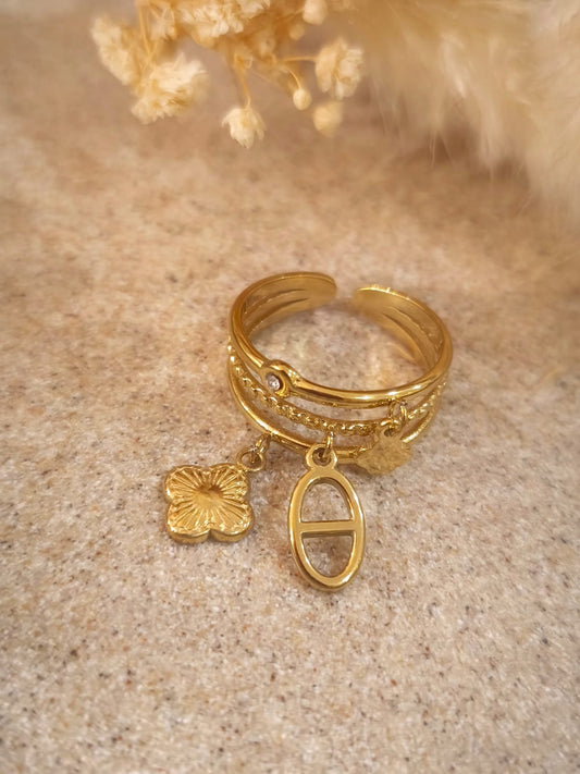 Bague Maeve en acier inoxydable