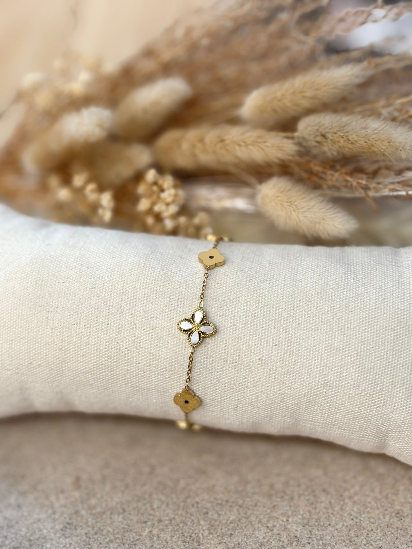 Bracelet Léandra en acier inoxydable