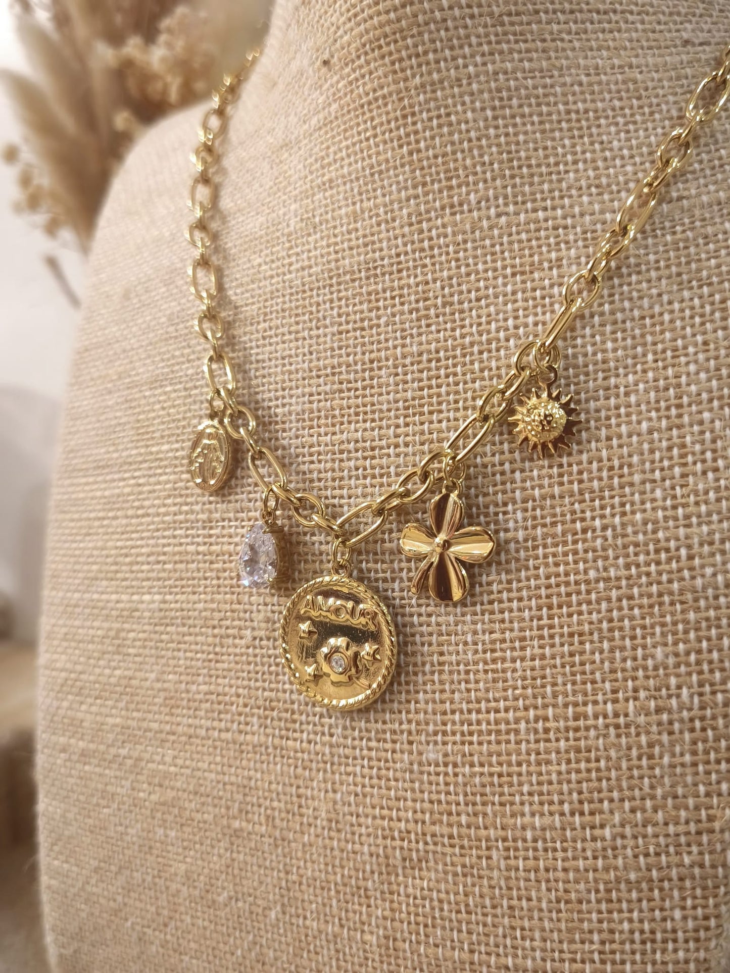 Collier Mathis en acier inoxydable