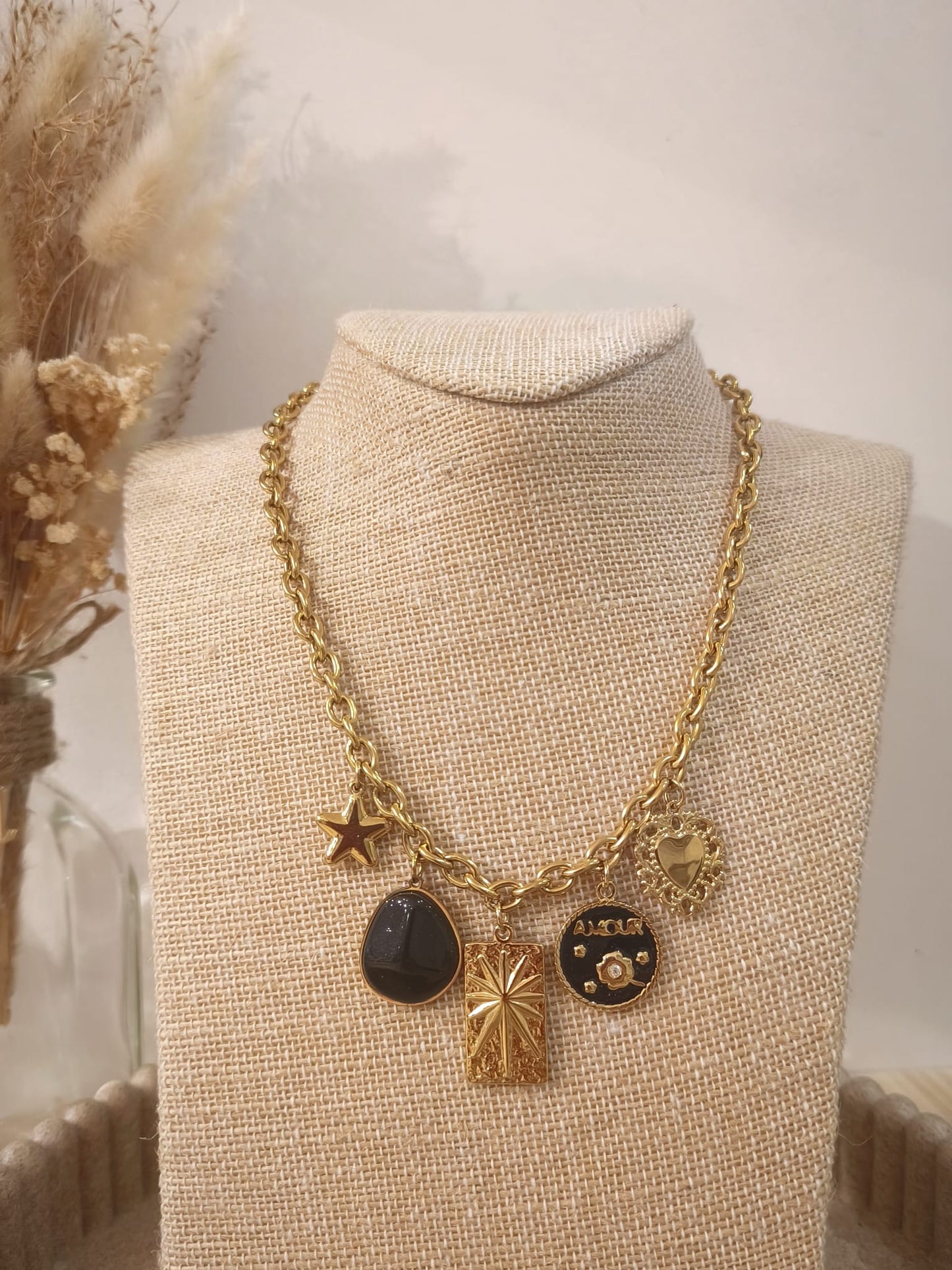 Collier Mateo en acier inoxydable