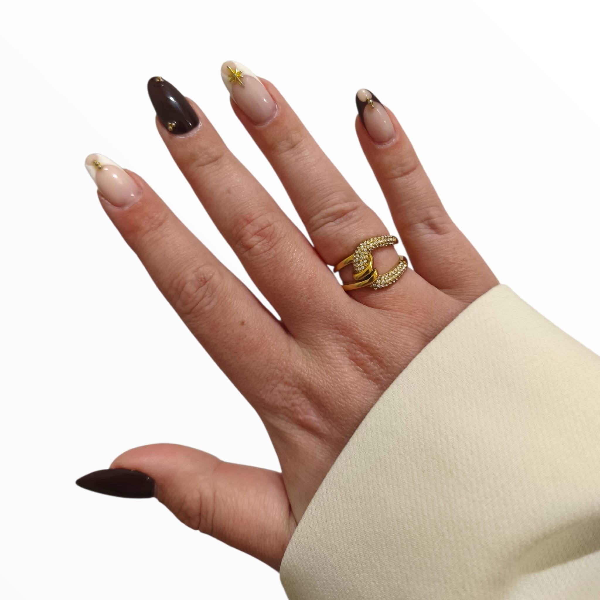 Bague Lunelle en acier inoxydable