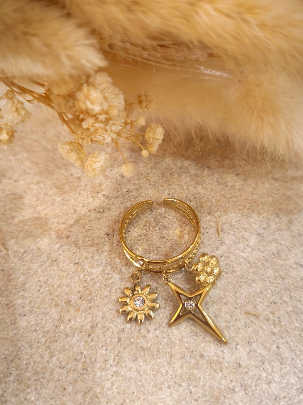 Bague Sylvie en acier inoxydable