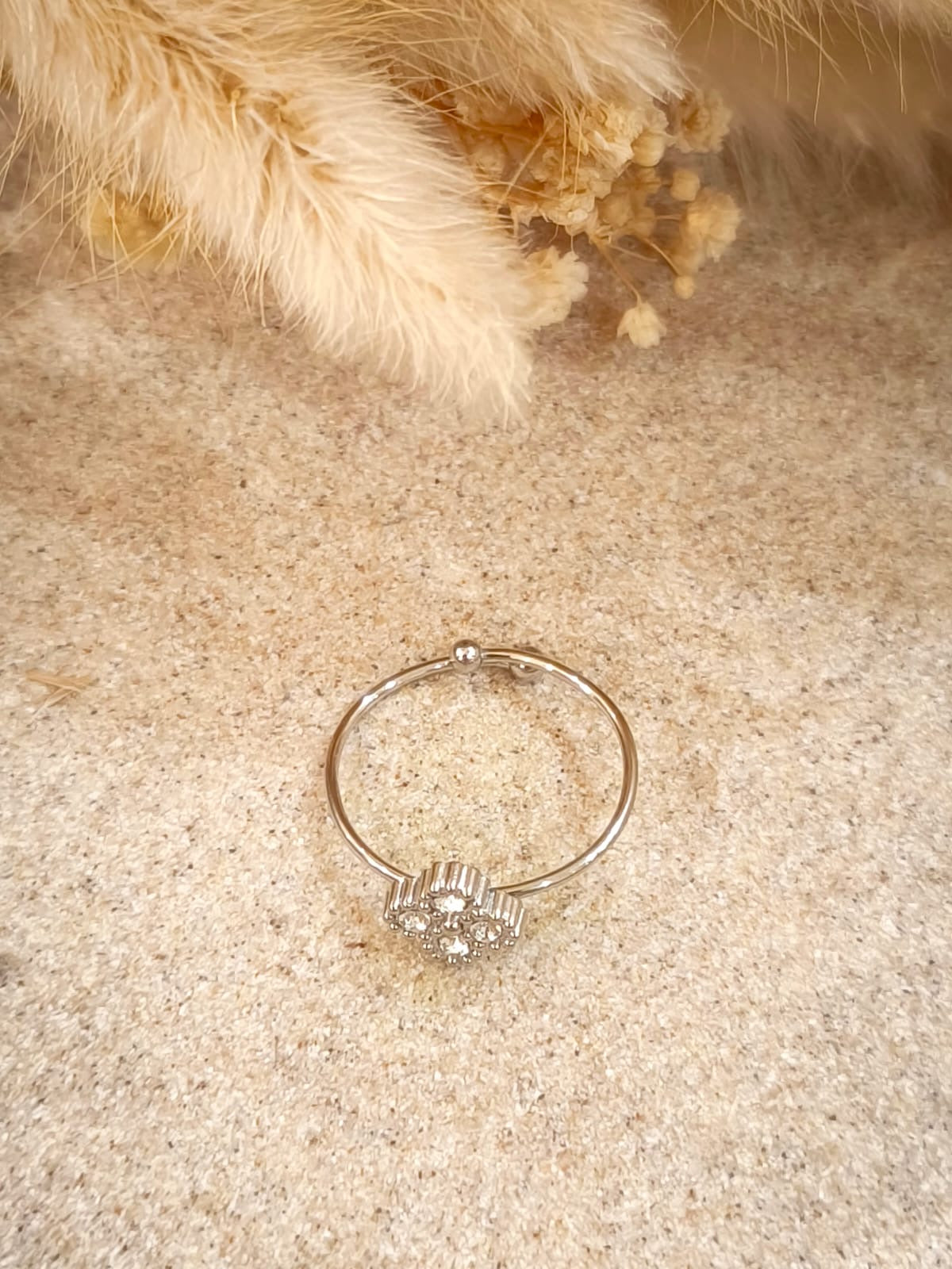 Bague Zara en acier inoxydable