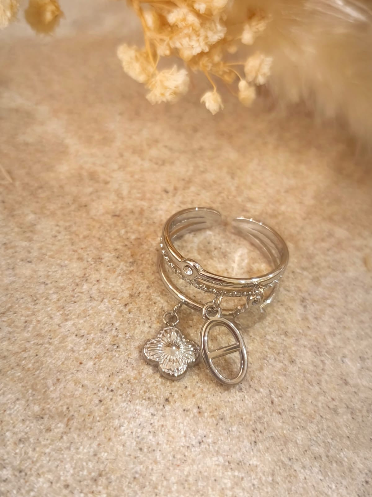 Bague Maeve en acier inoxydable