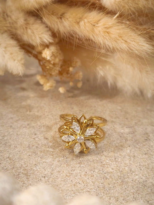 Bague Emma anti-stress en acier inoxydable