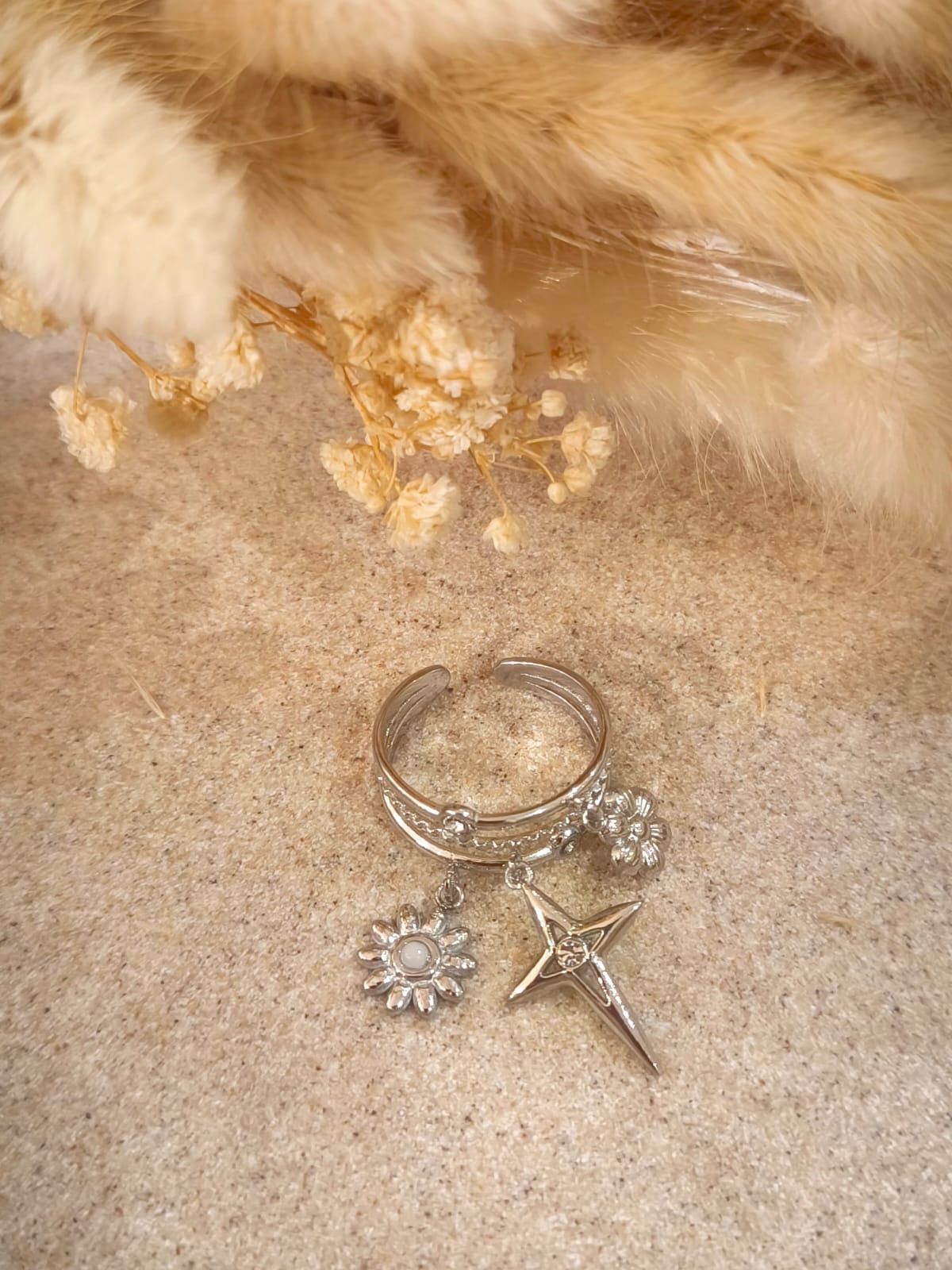 Bague Sylvie en acier inoxydable